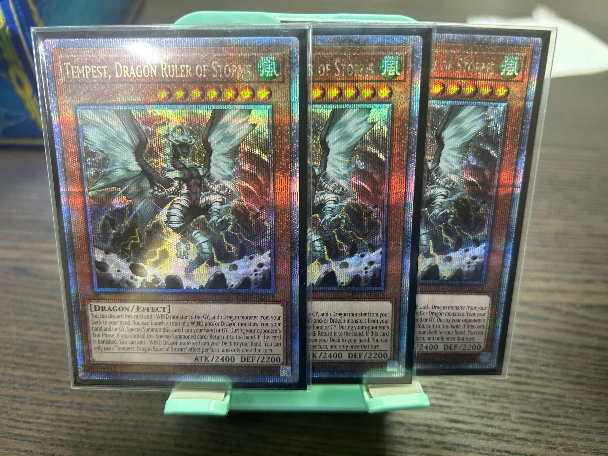 CR07-AES13(QCSER) Tempest, Dragon Ruler of Storms(嵐徵龍-飆龍)